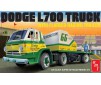 Dodge L700 w/ Racing Trailer 1/25