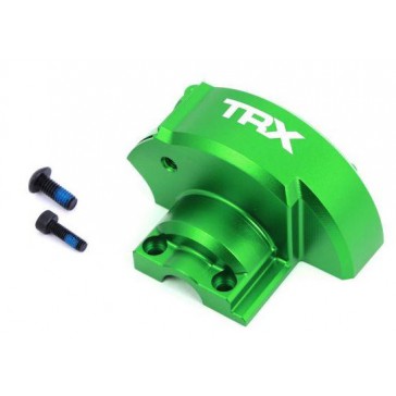 Cover, gear (green-anodized 6061-T6 aluminum)