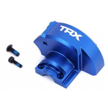 Cover, gear (blue-anodized 6061-T6 aluminum)