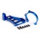 Motor mounts (front & rear) (blue-anodized 6061-T6 aluminum)/ 3x10mm