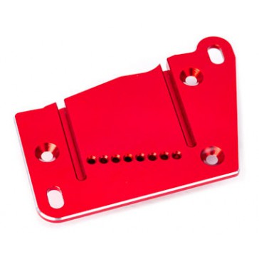 Motor mount cap, 6061-T6 aluminum (red-anodized)