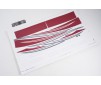 1500mm Cessna - Decal sheet (Red)