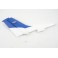 1500mm Cessna - Vertical Stabilizer (Blue)