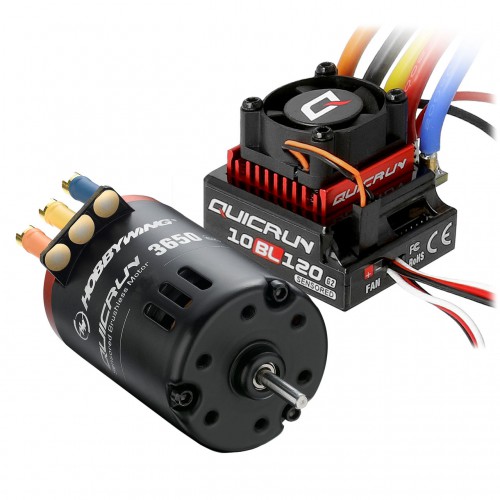 Hobbywing Hobbywing Combo 10BL120 G2 ESC & 3650SD 10.5T motor - MCM