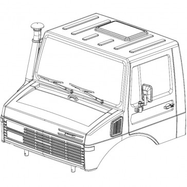NT4 / NT6 Transparent cab kit (not assembled)