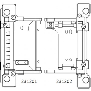 EMOX2 :  crossbeam bracket