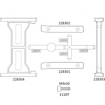 EMOX - Car frame beam (I)