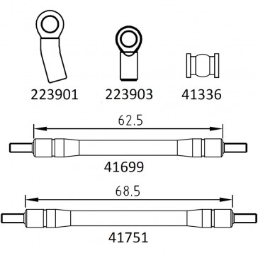 EMOX - balance connecting rod group