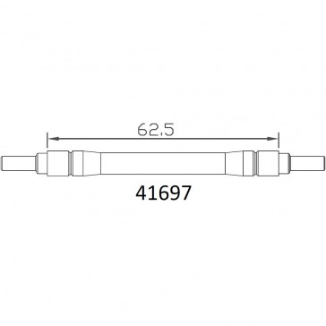 EMOX - steering gear pull rod