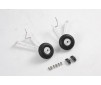 64mm F-16  2024 Version - Main Landing Gear Set (Gray)