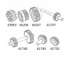 EMOX - Gold gear assembly of transmission