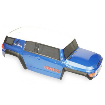 OUTBACK GEO 4x4 PC BLUE BODYSHELL & DECAL (NO ACC.)