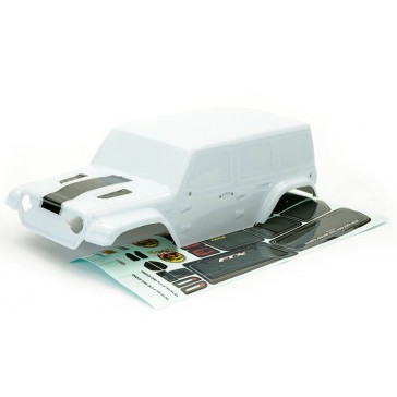 OUTBACK FURY XC PVC BODYSHELL - WHITE