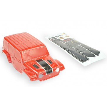 OUTBACK FURY XC PVC BODYSHELL - RED