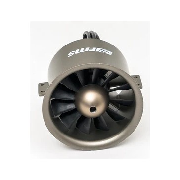 80mm Ducted fan (12-blade) with 3665-KV2000 inner runner motor (6S) V