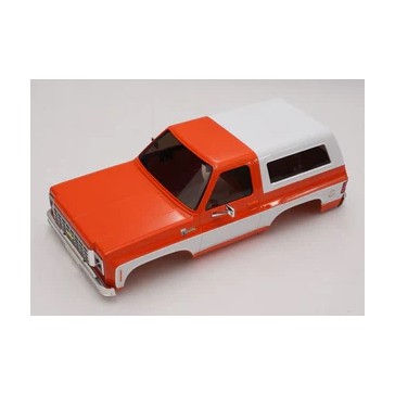 1/24 K5 Blazer FCX24 - car boby assembly painted (white/orange)