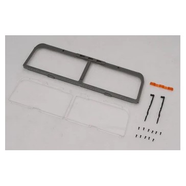 1/12 Hummer H1 - Front window frame (w/o painting)