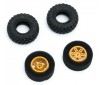 1/24 LAND ROVER D110 FCX24M - WHEEL ASSEMBLY SET