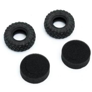 1/24 LAND ROVER D110 FCX24M - TIRE SET