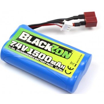 Battery Pack (Li-ion 7.4V, 1500mAh), w/T-Plug