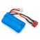 Battery Pack (Li-ion 7.4V, 800mAH), w/T-Plug