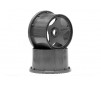 Super Star Wheel Gunmetal Rear (120X75Mm)