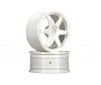 Te37 Wheel 26Mm White(Omm Offset)