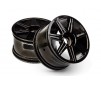 7 Spoke Black Chrome Trophy Truggy Wheel