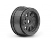 Tr-10 Glue-Lock Wheel Gunmetal (120X60Mm/2Pcs)