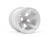 Super Star Mt Wheels Front (White/2.2In/2Pcs)