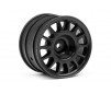 Wr8 Rally Off-Road Wheel Black (48X33Mm/2Pcs)