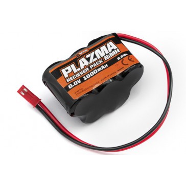 Plazma 6.0V 1600mAh NiMH Receiver Battery Pack