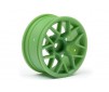 RTR Wheel 26Mm Green (6Mm Offset/2Pcs)