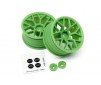 RTR Wheel 26Mm Green (6Mm Offset/2Pcs)