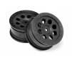 St-8 Wheel Black (0Mm Offset/2Pcs)