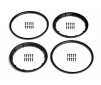 Heavy Duty Wheel Bead Lock Rings (Black/For 2 Whl)