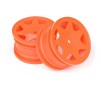 Ultra 7 Wheels Orange 35Mm (2Pcs)