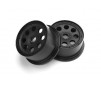 Outlaw Wheel Black (120X65Mm/-10Mm Offset/2Pcs)