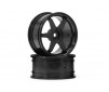 Te37 Wheel 26Mm Black (3Mm Offset)