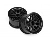 BBS Spoke Wheel 48X34mm Black (14mm Offset/2pcs)