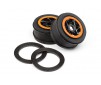 Ah-64 Wheel Black/Orange (42X83Mm/2Pcs)