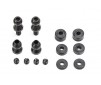 Aluminum Rear Hub Carrier Set (0 Degree)