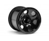 Warlock Wheel Black (2.2In/2Pcs)