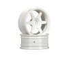 Te37 Wheel 26Mm White (6Mm Offset)