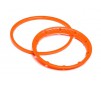 Heavy Duty Wheel Bead Lock Rings Orange/F. 2 Wheel