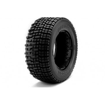 Rodeo Tire (White/Baja 5T/Front/2pcs)