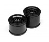 Ft01 Wheel Set (Black/Front 2Pcs/Rear 2Pcs)