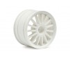 WR8 Tarmac Wheel White (2.2inch/57X35Mm/2Pcs)