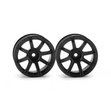 Work Emotion Xc8 Wheel 26Mm Black (9Mm Offset)