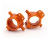 Hd Aluminum Front Hub Carrier (Orange/2Pcs)